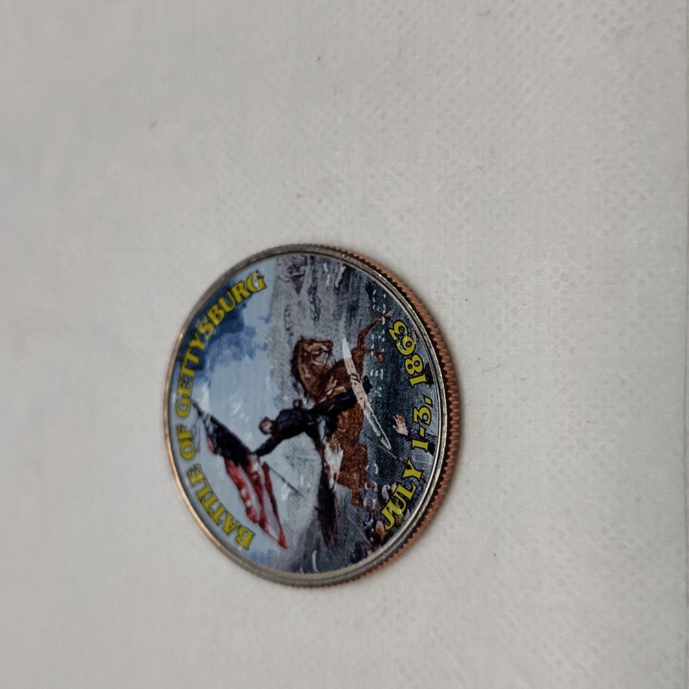 A civil war coin, Battle of Gettysburg